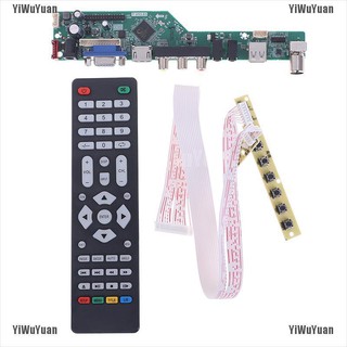 YiWuYuan✪ T.V53.03 Universal LCD TV Controller Driver Board V53 analog TV motherboard