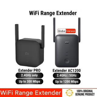 paperpensgift✒❦☋Mi WiFi Repeater Pro / Ac1200 2.4G 300Mbps Network Router Extender Amplifier
