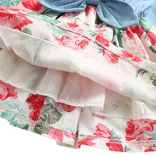 Fashion Summer Kid Flower Sleeveless Baby Girl's Dress (8)