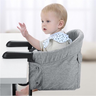 Hook On High Chair Portable Baby Highchair Foldable Travel Highchair Clips to Dining Table,Kids Feed