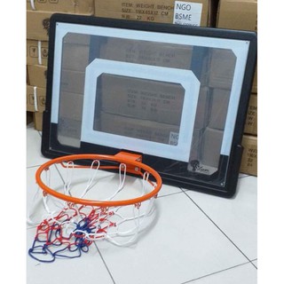 Lyon Basketball Board 15cm Basketball Ring Basketball Set Indoor Outdoor with Board