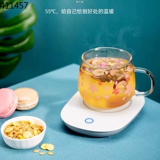 Electric Cup Mug Tray Milk Tea Coffee Drink Warmer Heater Mat Gravity Sensor Pad
