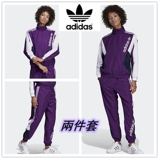 Adidas Two-Piece Clover Sports Suit Casual Running Sportswear