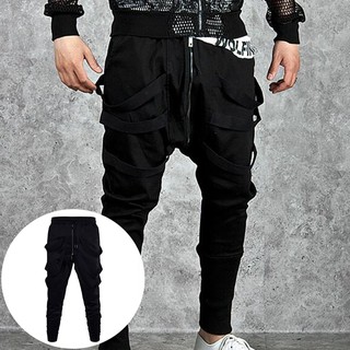 Men's Harem Casual Sweatpants Sports Pants Hip Hop Dancer Pants