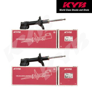 KYB KAYABA Excel-G Strut Front for Subaru Forester 2002 - 2007 Set of 2 (339200/339201)