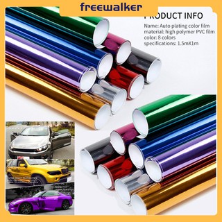 freewalker Stretchable Mirror Vinyl Film Foil Car Sticker DIY Wrapping Sheet Decal Protective Car Styling Accessories (1)