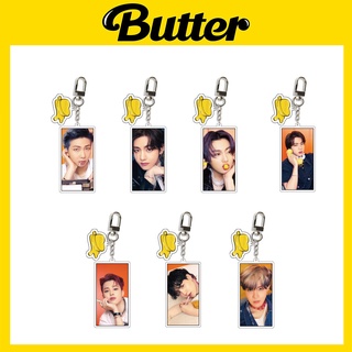 BTS-BUTTER ALBUM key ring chain bag pendant keychain Decorative pendant