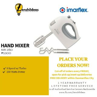 ELECTRIC HAND MIXER IMX-250