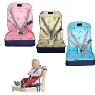 Fashion Baby Portable Booster Dinner Chair Oxford Water Proof Fabric Baby Chair Seat Safety Belt Fee