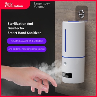 [READY STOCK] Automatic Hand Wash Disinfection Dispenser Nano Alcohol Disinfection Spray Machine Touchless Portable Soap Dispenser