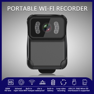 Traffic recorder CS02 HD 1080P Portable Law Enforcement Recorder Waterproof WiFi Record Body Camera Recording