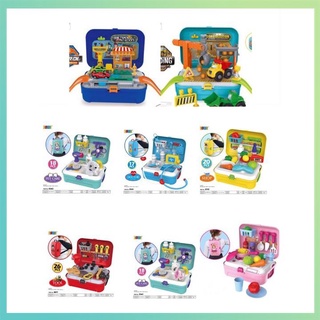 【Available】Kitchen Play Set Back Pack Girl And Boy For Kid Gift