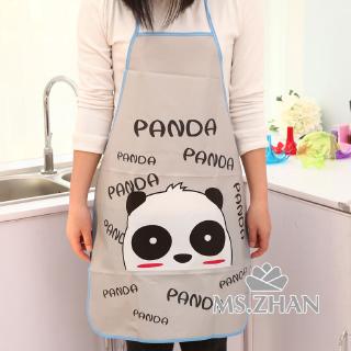 Cute Panda Print Apron