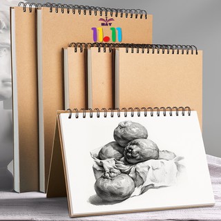 【Ready Stock】卐✕A4/A5 Sketch Notebook sketchbook Thick paper Spiral notebook Art Pencil for drawing