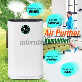 【Original】AUGIENB Air Purifier for Home Large Room with True HEPA Filter Humidifier (1)