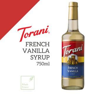 TORANI FRENCH VANILLA Syrup (1)