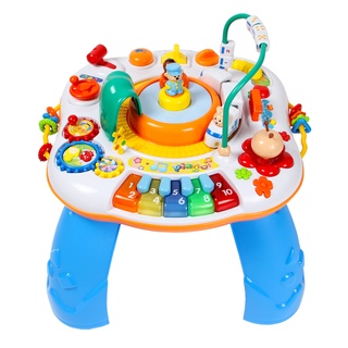 Letter Train And Piano Activity Table Musical Baby Learning Discovering Desk (8)
