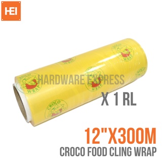 CROCO Food Wrap/Cling Wrap 12"x300m 12"x500m 18"x500m (1)