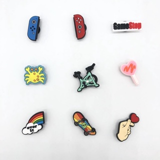 Brooches & Pins☌✺✧Fashion Design Series 2 shoes accessories buckle Charms Clogs Pins for shoes bags