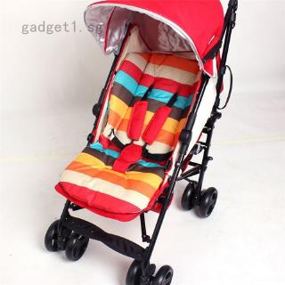 Gadget1 Baby Stroller Seat Pushchair Cushion Cotton Mat Rainbow Color Soft Thick Pram Cushion Q0PD