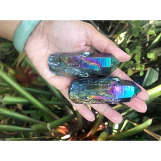 Rainbow aura quartz ( Brazil) (1)