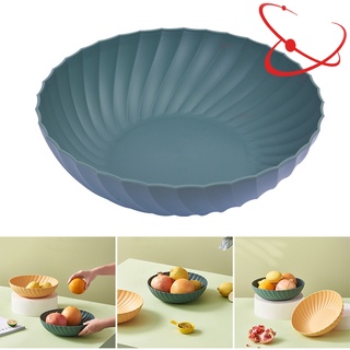 Plastic Snack Fruit Bowl Simple Decorative Fruit Storage Baskets for Living Room Kitchen Supplies