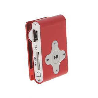 Mini Clip Dot Circle Pattern Music MP3 Player Support TF Card + Mini USB Cable Earphone (6)
