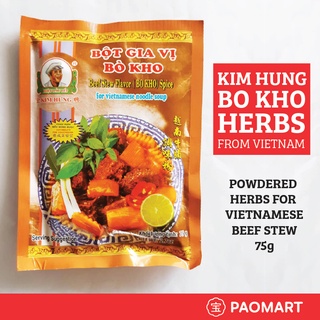 Kim Hung Pho Soup Seasoning & Pho Bo Kho Spicy Beef Stew Seasoning 75g (6)