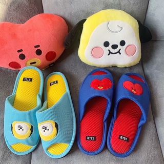 bts slippers bt21 bedroom use korean trendy