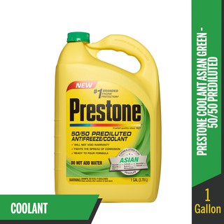 Prestone Coolant Asian Green - 50/50 Prediluted 1 Gallon