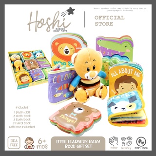 Hoshi Baby Little Learners Baby Book Gift Set, Educational Toy for Baby, Toddlers and Kids, 6Mos+ (1)