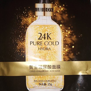24K Pure Gold Hydra Gold Hyaluronic Acid Mask