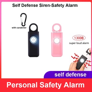 Self Defense Siren Safety Alarm for Women Keychain with SOS LED Light Personal Alarms Personal Secur