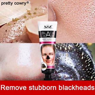 Pretty Cowry Blackhead Remover Mask Cream Deep cleans pores and dirt Oil control Shrink pores