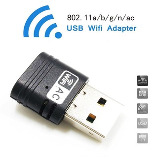 Wifi Adapter AC600Mbps Dual Band 2.4G 5G Wireless Dongle (1)
