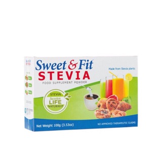 Stevia sweet & fit 50 sachets/50 grams and 100grams