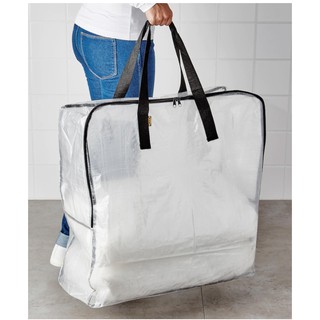 Ikea DIMPA Storage bag, transparent 65x22x65 cm