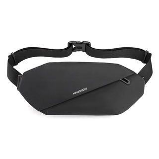 New Style Men's Waist Bag Outdoor Running Mobile Phone Multifunctional Large-Capacity Chest Casual One-Shoulsukbit baybayin belt bag (1)