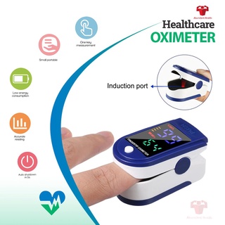 Portable Digital Fingertip Pulse Oximeter | Blood Oxygen Saturation Meter | Pulse Rate Monitor | He1