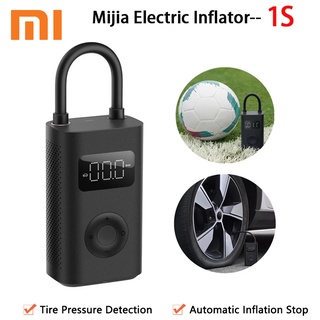 Original Xiaomi Mijia Portable Smart Digital Tire Pressure Detection Electric Inflator Pump for Bike