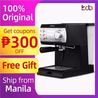 ✽♞KCB KF6001 Espresso Machine Coffee Maker Semi Coffee Maker 20Bar Coffee Machine Espresso