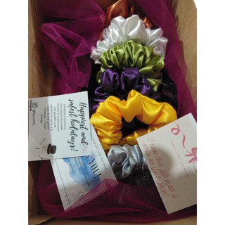 SCRUNCHIES GIFT SET PERSONALIZED (2)