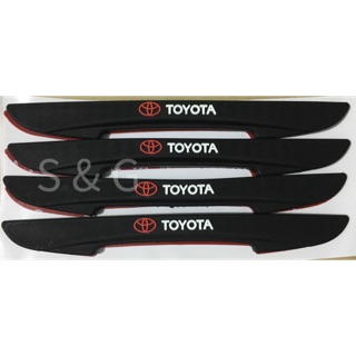SG TOYOTA Car Door Guard Edge Protection Cover Anti-Collision 4pcs/set Car Protection Accessories