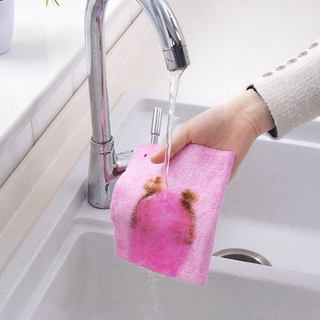 Household Super Absorbent Microfiber Kitchen Washing Bowl Cloth Hand Towel Kitchen Dishcloth kitchen towel kitchen cloth (3)