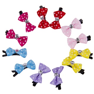 10pcs/lot Pet Products Dog Grooming Accessories Hairpins Cat Hair Clips Brand New DIY Dog Hair Bows