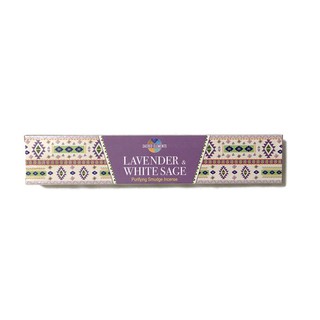 Sacred Elements Lavender & White Sage Incense 15 sticks {India} (1)