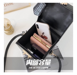 【MIAMIA】High-fashion Sling bag for women Shoulder messenger Vintage quality Box bags PU leather Handbag Korean beg begs READY STOCK (6)