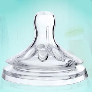 Infant Silicone Pacifier Non-Toxic Baby Teats Nipples Transparent Feeding Tool