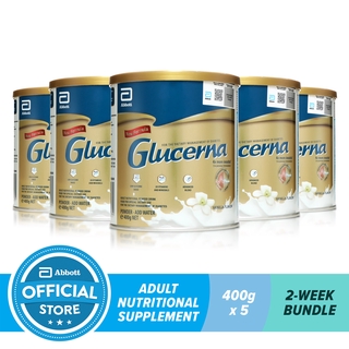 Glucerna Vanilla 400G For Diabetic Nutrition Bundle of 5