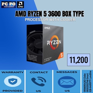 AMD Ryzen 5 3600 Processor Box Type with cooler